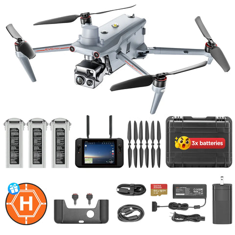 Autel EVO Max 4T V2 RTK 3x Batteries Bundle 