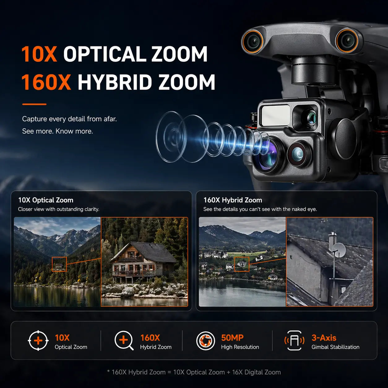 Autel EVO Max 4t v2 Zoom Camera