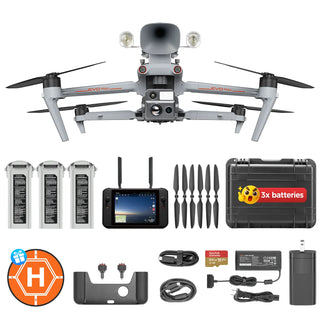 Autel EVO Max 4N V2 Speaker and Spotlight Combo 3x Batteries Bundle