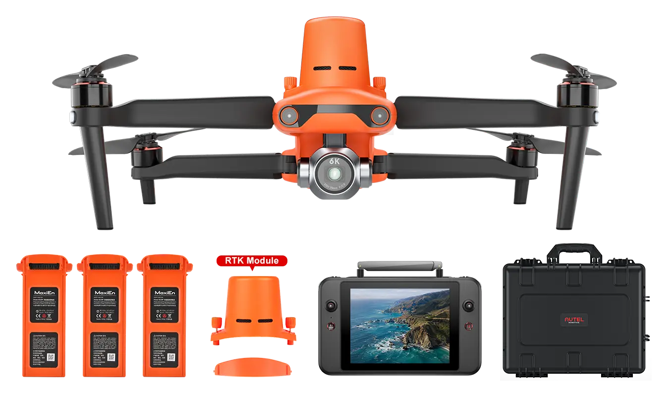Autel Robotics EVO II Pro RTK 6K Drone Rugged Bundle