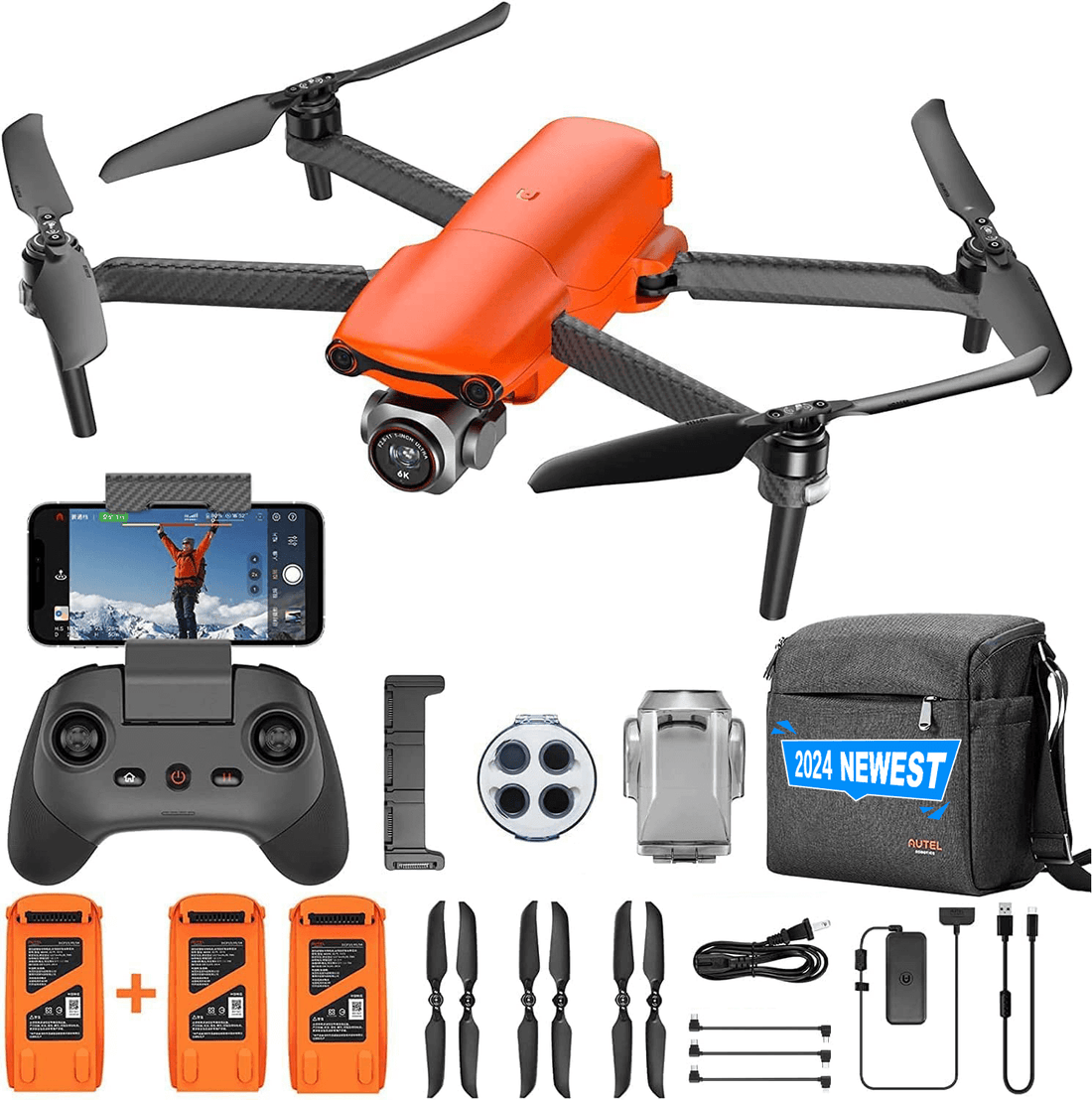 Autel Robotics EVO Lite Plus Premium Bundle Orange