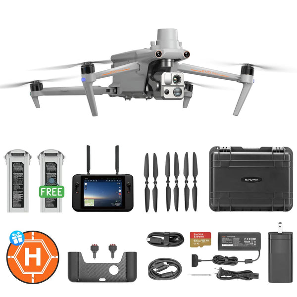 Autel Robotics EVO MAX 4T XE, 2025 Support Remote ID,1/2'' CMOS 48MP Wide, 640x512 T