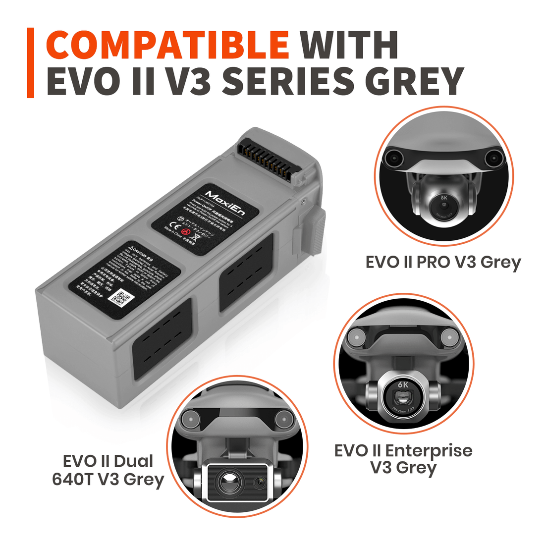 Autel EVO II Drone Battery 7100mAh - Grey – Autelpilot