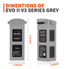 Autel Robotics EVO II Drone Battery 7100mAh - Grey