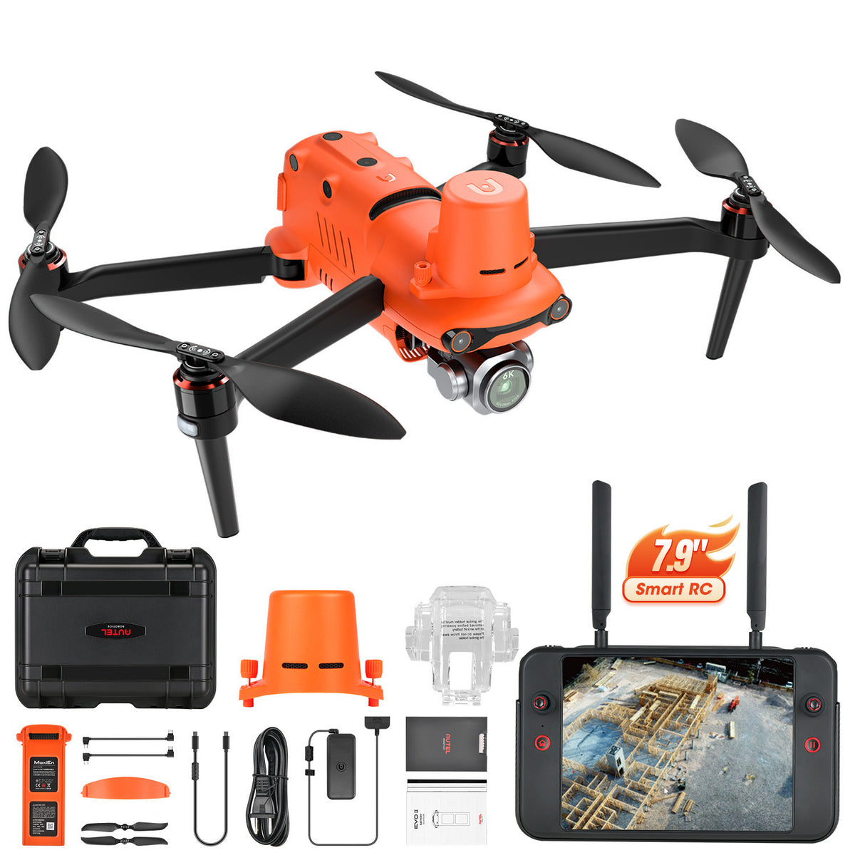 Autel Robotics EVO II Pro RTK 6K Drone With 7.9 Smart Controller Autelpilot