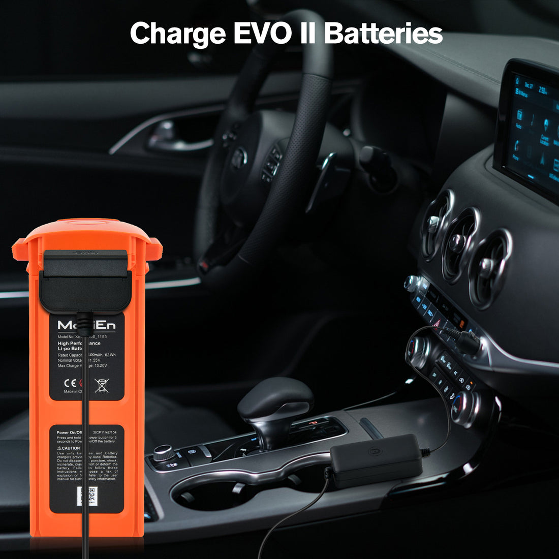 Autel EVO II Car Charger for EVO II Battery
