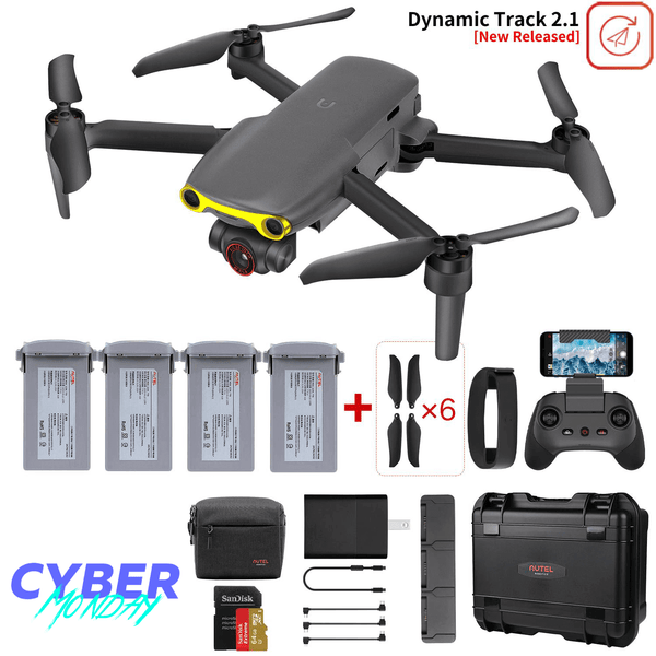 Autel Robotics EVO Nano+ Drone Premium Rugged Bundle Gray