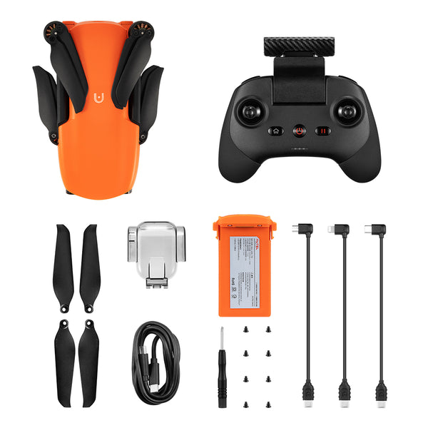 Autel Robotics EVO Nano 249g Mini Drone Bundle Orange