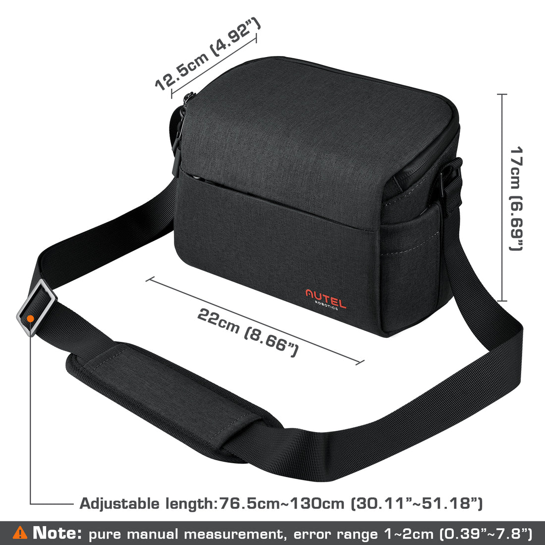 Autel Robotics EVO Nano Shoulder Bag Size