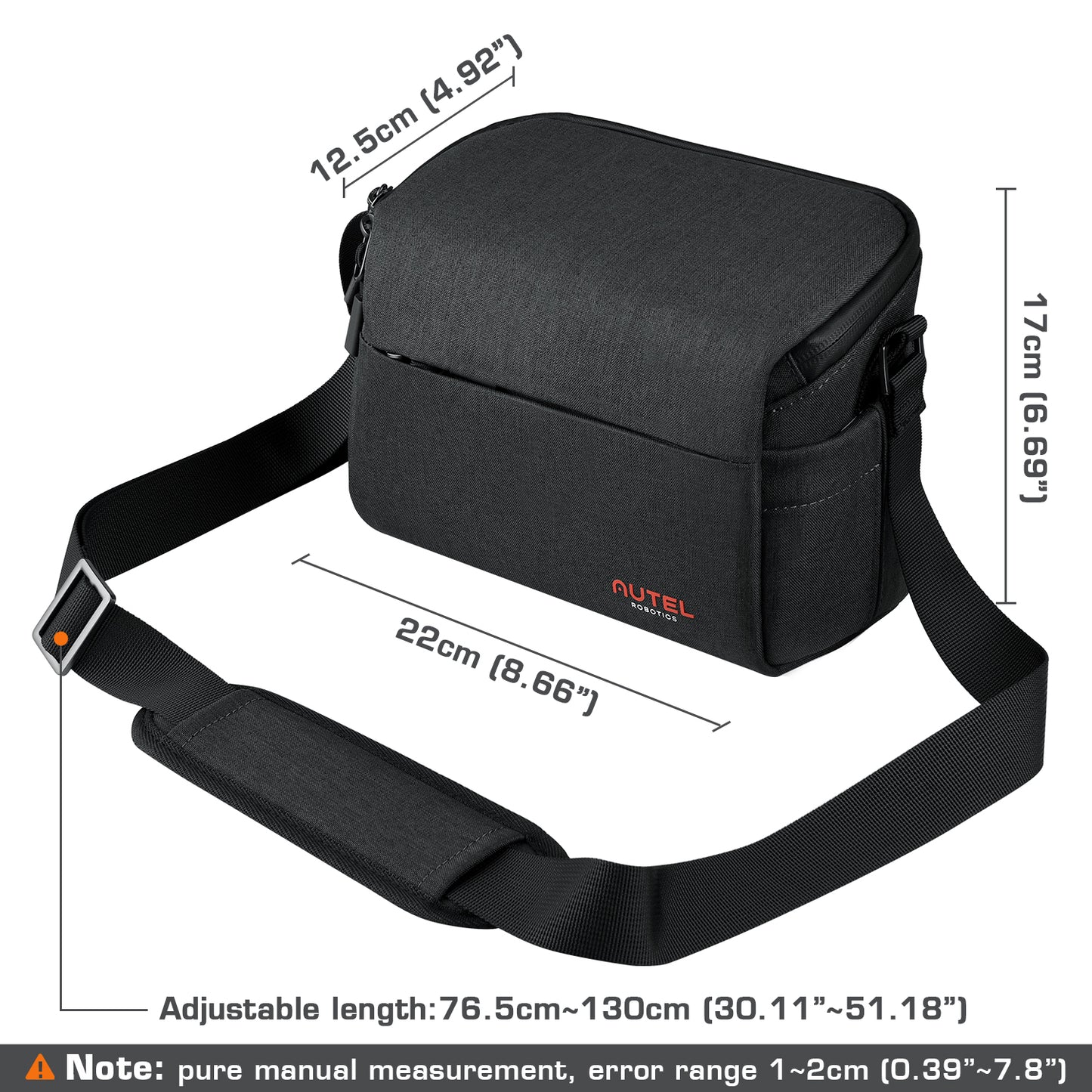 Autel Robotics EVO Nano Shoulder Bag Size