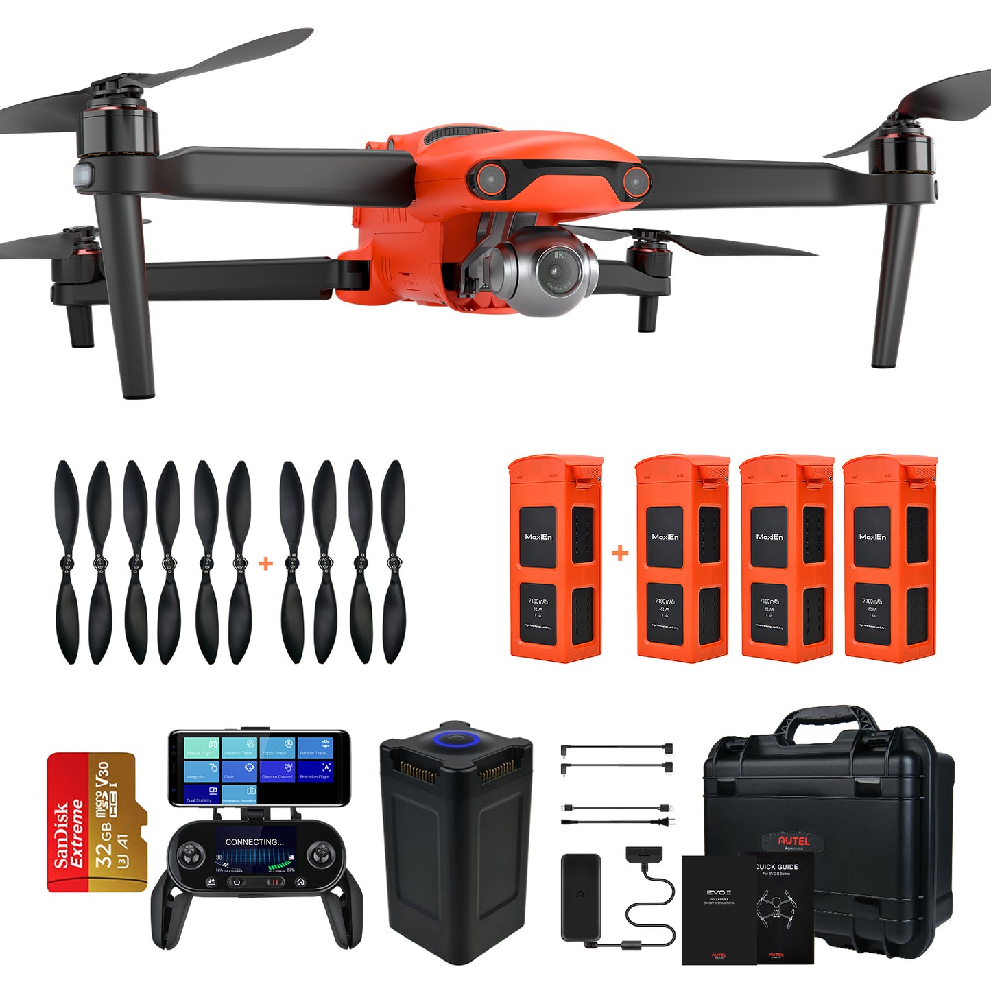 Atuel Robotics EVO II 8K Advanced Rugged Bundle