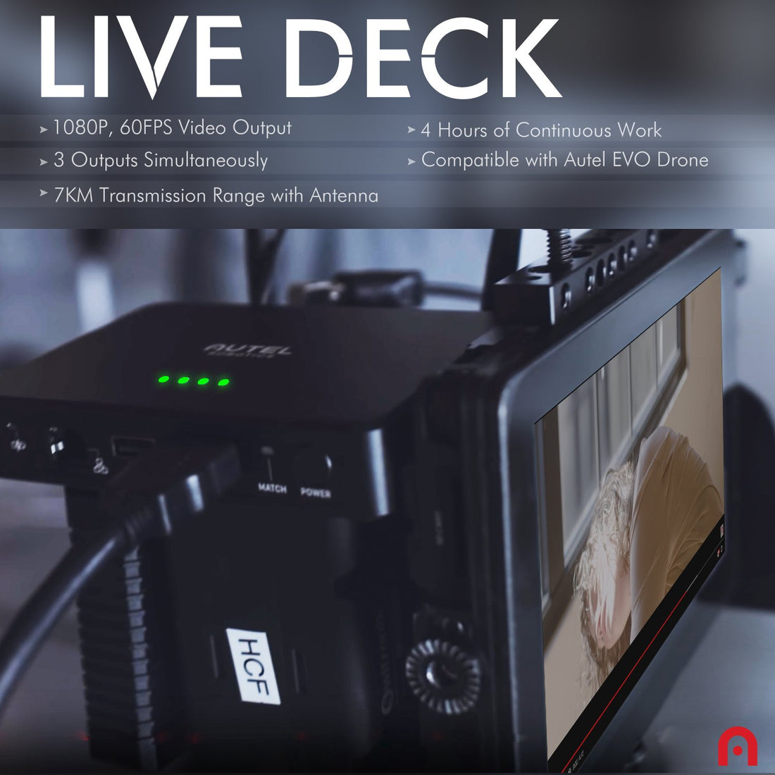 Autel Robotics Live Deck functions