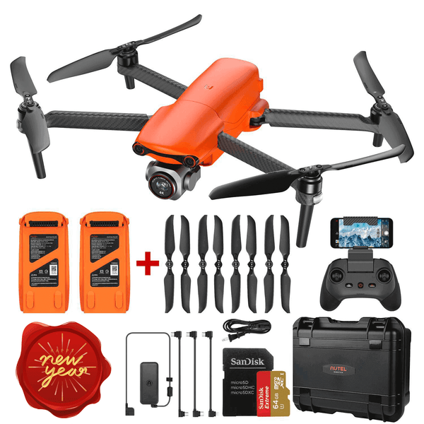 Autel Robotics EVO Lite+ Drone Rugged Bundle Orange