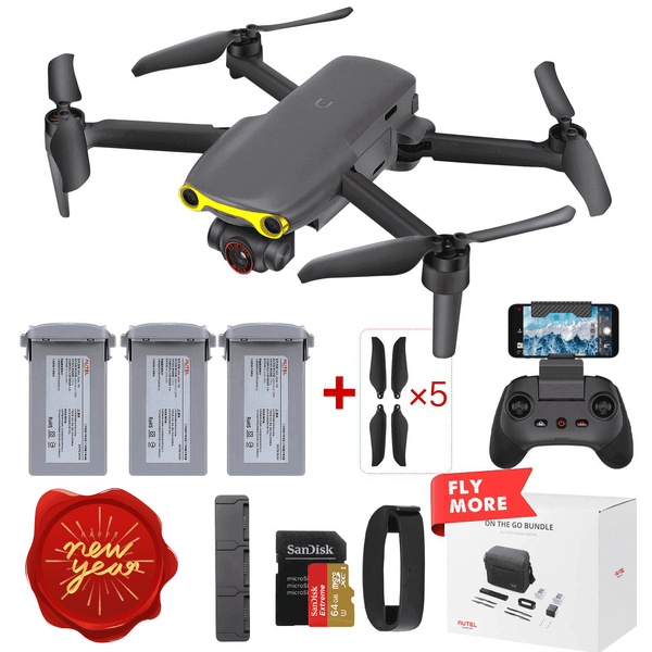 Autel Robotics EVO Nano+ Drone Fly More Combo Gray